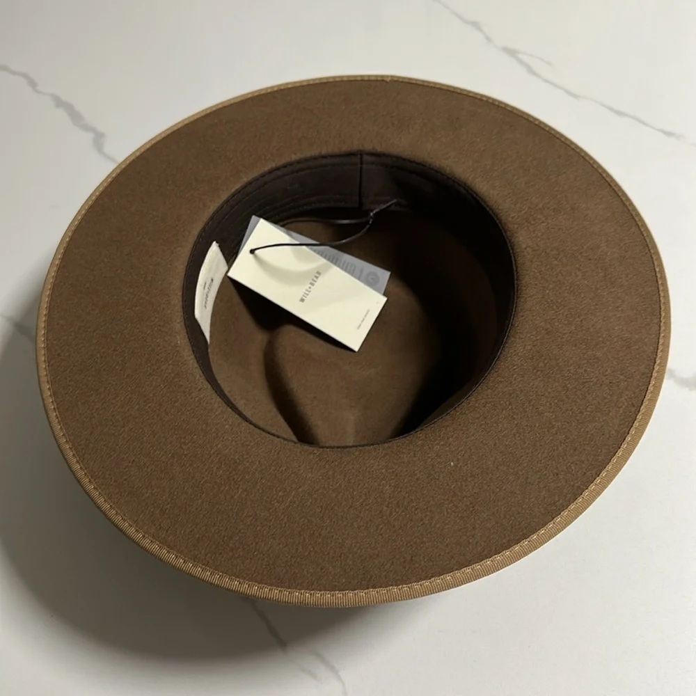 Will + Bear Fedora Hat In Calloway Tan - Picture 7 of 13
